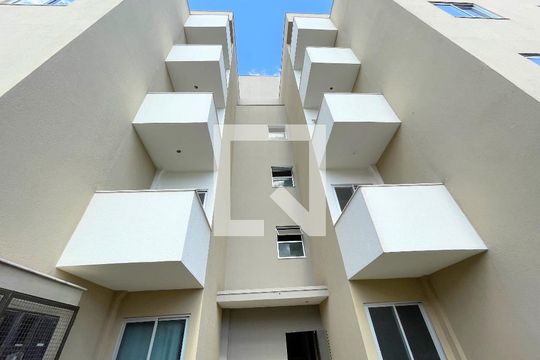 Fachada de apartamento à venda com 2 quartos, 104m² em Morro do Confisco, Contagem