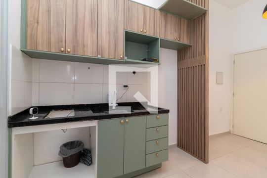 Cozinha de apartamento para alugar com 2 quartos, 37m² em Jardim São Paulo(zona Norte), São Paulo