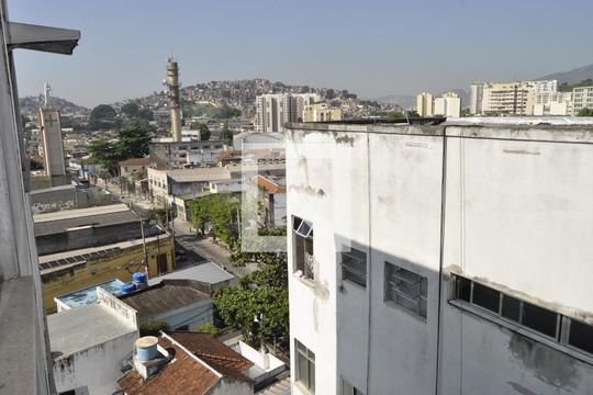 Vista  de apartamento à venda com 3 quartos, 76m² em Rocha, Rio de Janeiro