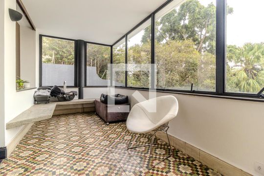 Varanda da Sala 1 de casa à venda com 4 quartos, 550m² em Pacaembu, São Paulo