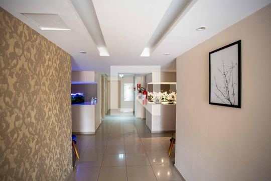 Hall social de apartamento à venda com 3 quartos, 81m² em Centro, Diadema