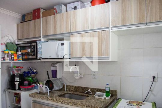 Cozinha de apartamento à venda com 3 quartos, 81m² em Centro, Diadema