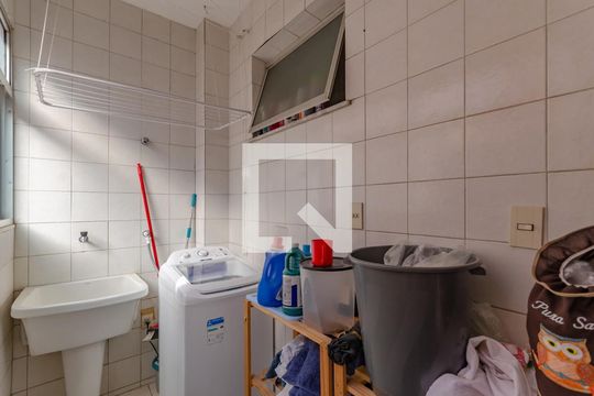Área de Serviço de apartamento à venda com 3 quartos, 73m² em Liberdade, Belo Horizonte