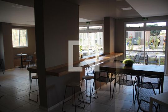 Área comum de apartamento para alugar com 2 quartos, 40m² em Jk, Contagem