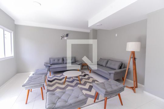 Área comum - Salão de festas de apartamento para alugar com 1 quarto, 28m² em Vila Tolstoi, São Paulo