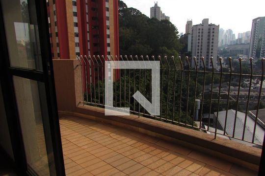 Varanda da Sala de apartamento para alugar com 4 quartos, 254m² em Vila Andrade, São Paulo
