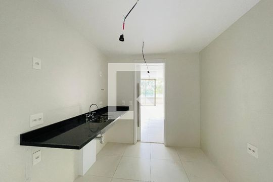 Cozinha de apartamento à venda com 3 quartos, 155m² em Flamengo, Rio de Janeiro