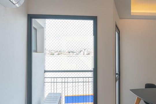 Sacada da Sala de apartamento para alugar com 1 quarto, 65m² em Jardim do Trevo, Campinas
