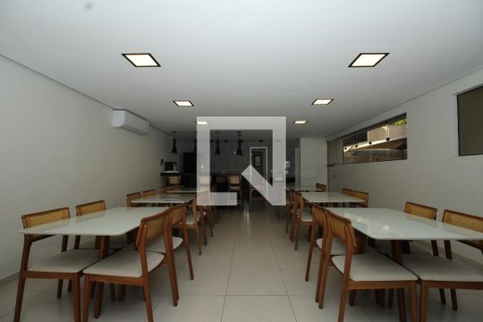 Área comum de apartamento para alugar com 2 quartos, 70m² em Jardim Colombo, São Paulo