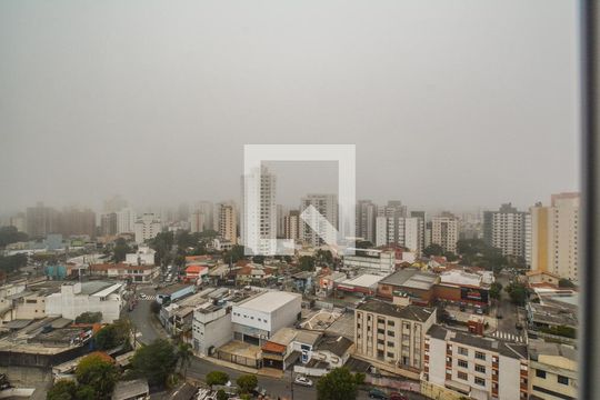 Vista da Suíte 1 de apartamento à venda com 2 quartos, 120m² em Vila Floresta, Santo André