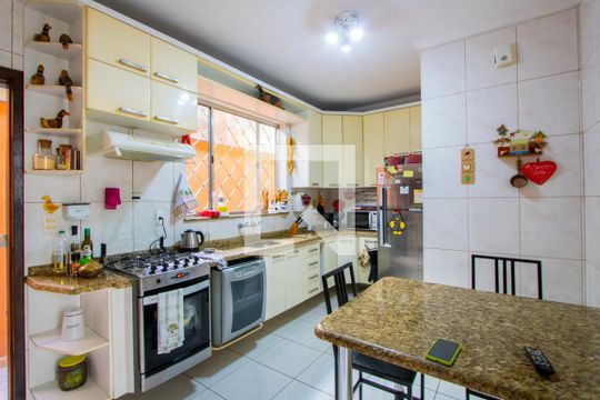 Cozinha de casa à venda com 2 quartos, 177m² em Jardim Bela Vista, Santo André