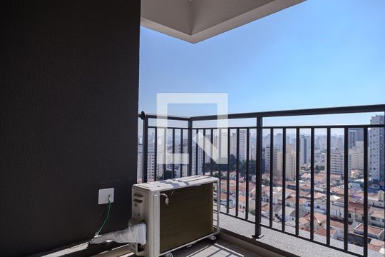 Varanda Sala de apartamento para alugar com 2 quartos, 47m² em Mirandópolis, São Paulo