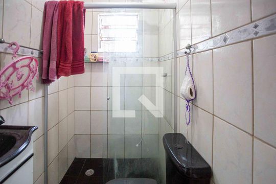 Banheiro da Suíte de casa à venda com 3 quartos, 120m² em Centro, Diadema
