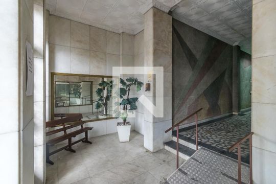 Área comum - Hall da entrada de apartamento para alugar com 1 quarto, 39m² em Bonsucesso, Rio de Janeiro