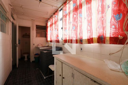 Área de Serviço de apartamento à venda com 3 quartos, 162m² em Jardim, Santo André