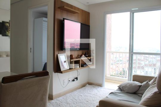 Sala de apartamento à venda com 2 quartos, 55m² em Vila California, São Paulo