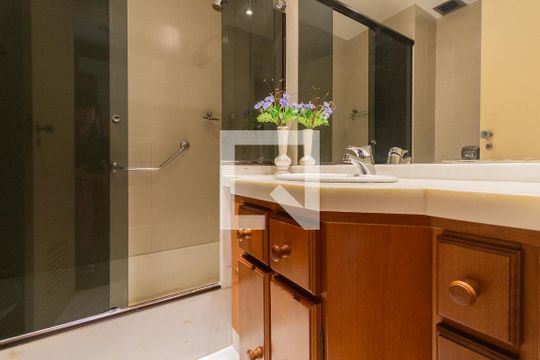 Banheiro Suíte 2 de apartamento para alugar com 4 quartos, 176m² em Tijuca, Rio de Janeiro