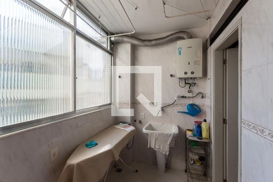Área de Serviço de apartamento para alugar com 4 quartos, 176m² em Tijuca, Rio de Janeiro
