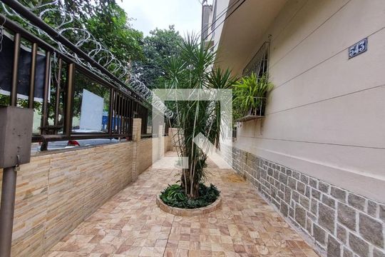 Hall de apartamento à venda com 2 quartos, 63m² em Grajaú, Rio de Janeiro