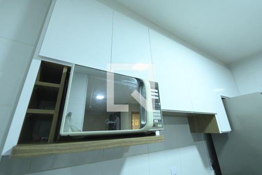 Cozinha de apartamento à venda com 2 quartos, 39m² em Setor Perim, Goiânia