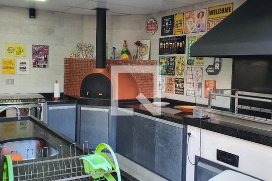 Área comum - Churrasqueira de casa à venda com 4 quartos, 350m² em Santo Amaro, São Paulo