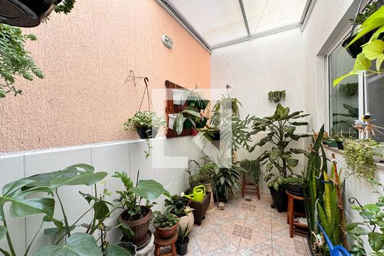 Área de Serviço de apartamento à venda com 3 quartos, 90m² em Vila Principe de Gales, Santo André