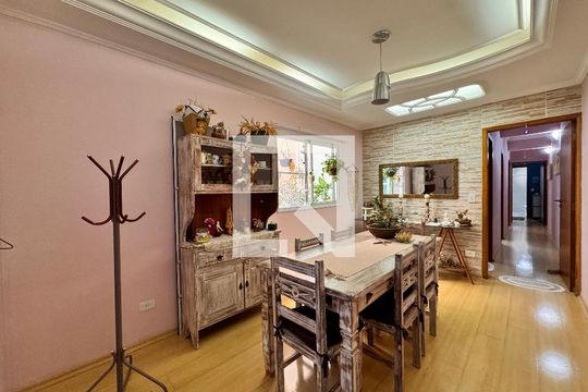 Sala de apartamento à venda com 3 quartos, 90m² em Vila Principe de Gales, Santo André