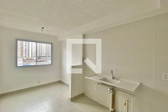 Sala/Cozinha de apartamento à venda com 1 quarto, 39m² em Brás, São Paulo