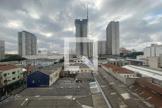 Vista da Sala de apartamento à venda com 1 quarto, 39m² em Brás, São Paulo