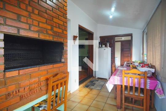Área gourmet de casa à venda com 4 quartos, 800m² em Ideal, Novo Hamburgo