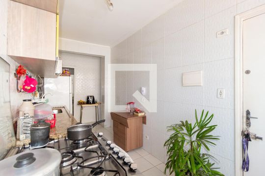 Cozinha de apartamento à venda com 2 quartos, 58m² em Brás, São Paulo