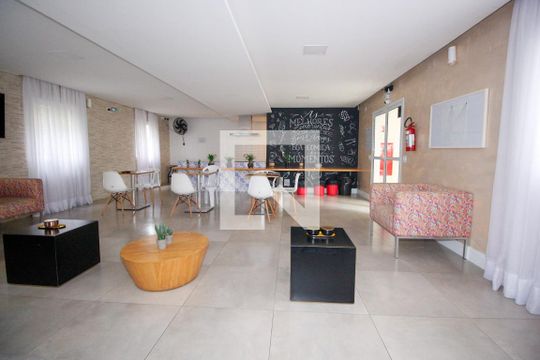 Área comum - Salão de festas de apartamento à venda com 2 quartos, 47m² em Jardim Monte Alegre, Taboão da Serra