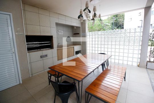 Área comum - Churrasqueira de apartamento à venda com 2 quartos, 47m² em Jardim Monte Alegre, Taboão da Serra