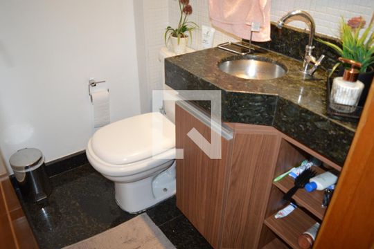 Lavabo de casa de condomínio à venda com 3 quartos, 160m² em Tijuco, Contagem