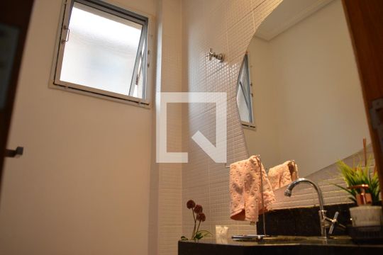 Lavabo de casa de condomínio à venda com 3 quartos, 160m² em Tijuco, Contagem