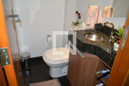 Lavabo de casa de condomínio à venda com 3 quartos, 160m² em Tijuco, Contagem