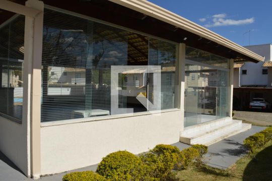 Área comum - Salão de festas de casa de condomínio à venda com 3 quartos, 160m² em Tijuco, Contagem