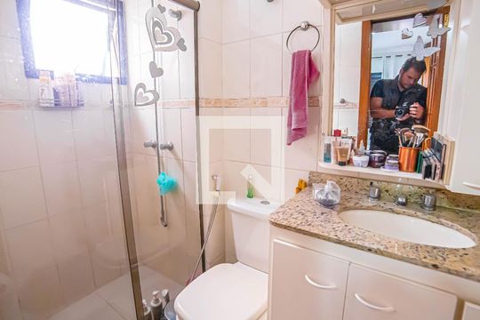 Banheiro da Suíte 1 de apartamento à venda com 3 quartos, 73m² em Vila Mariana, São Paulo