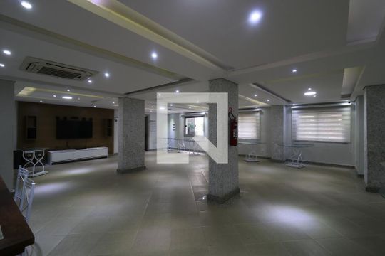 Área Comum - Salão de Festa de apartamento à venda com 2 quartos, 47m² em Vila Homero Thon, Santo André