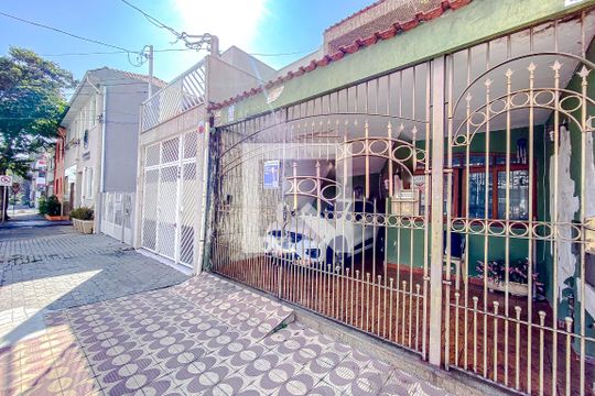 Fachada de casa à venda com 3 quartos, 150m² em Chácara Tatuapé, São Paulo