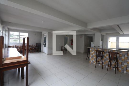 Área comum - Salão de festas de casa de condomínio à venda com 3 quartos, 151m² em Marechal Rondon, Canoas