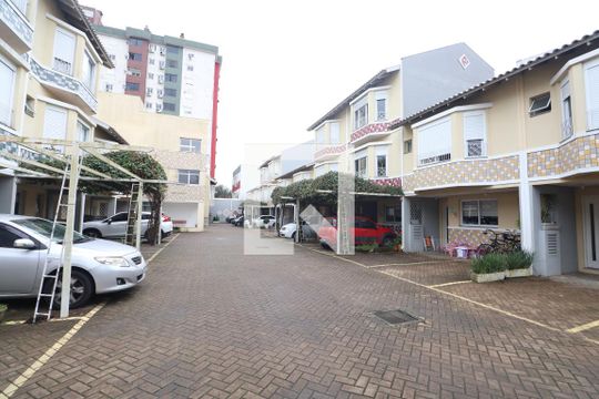 Área comum de casa de condomínio à venda com 3 quartos, 151m² em Marechal Rondon, Canoas