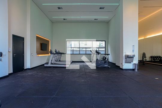 Área comum - Academia de kitnet/studio para alugar com 1 quarto, 20m² em Bela Vista, São Paulo