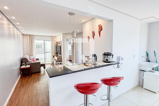 Apartamento para alugar com 2 quartos, 53m² em Vila Alto de Santo Andre, Santo André