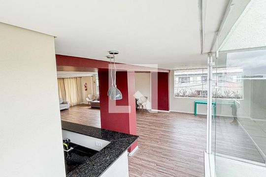 Área comum de apartamento para alugar com 2 quartos, 53m² em Vila Alto de Santo Andre, Santo André