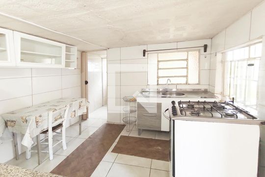 Cozinha de casa para alugar com 1 quarto, 78m² em Canudos, Novo Hamburgo