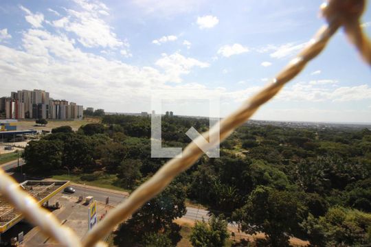 Vista Sala de apartamento para alugar com 2 quartos, 74m² em Norte (águas Claras), Brasília