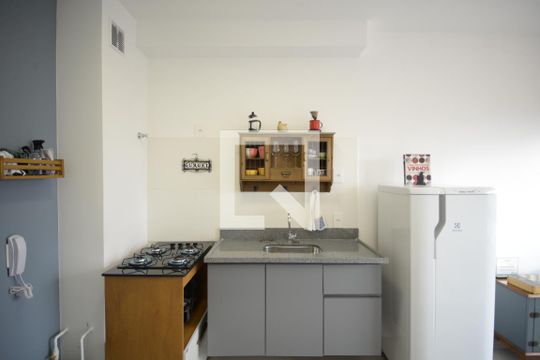 Cozinha de kitnet/studio à venda com 1 quarto, 25m² em Ipiranga, São Paulo