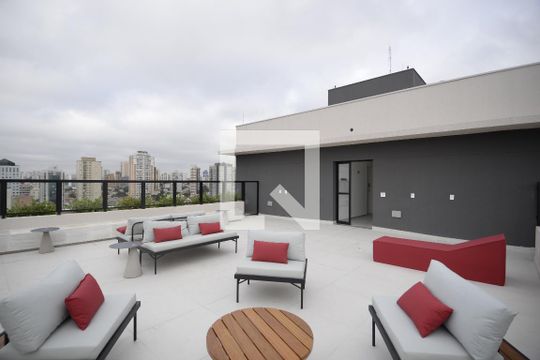 Terraço de kitnet/studio à venda com 1 quarto, 25m² em Ipiranga, São Paulo