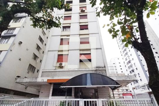 Fachada do Prédio de apartamento para alugar com 2 quartos, 80m² em Itararé, São Vicente